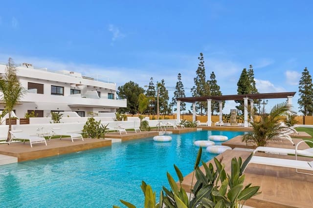 3 chambre Penthouse à vendre à Las Lomas de Rame - Bahía Bella, Los Alcázares avec piscine garage - 399 900 € (Ref: 9620030)