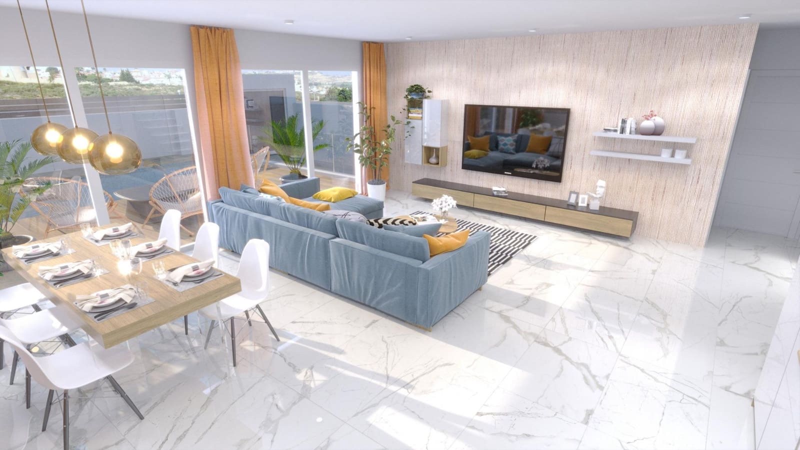 3 chambre Villa/Maison à vendre à Ciudad Quesada avec piscine garage - 449 500 € (Ref: 9620290)