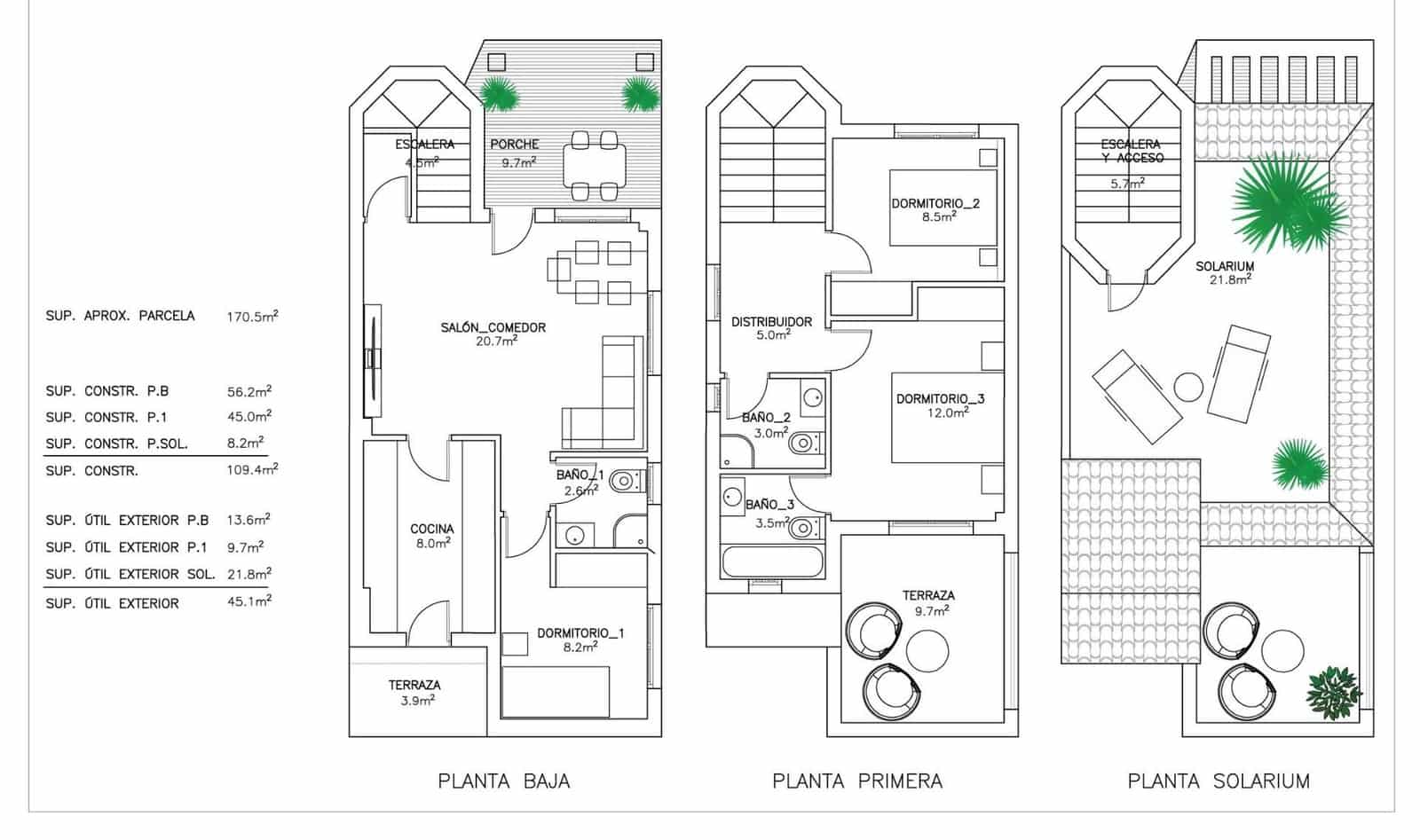 2 slaapkamer Villa te koop in San Fulgencio met zwembad garage - € 280.000 (Ref: 9620327)