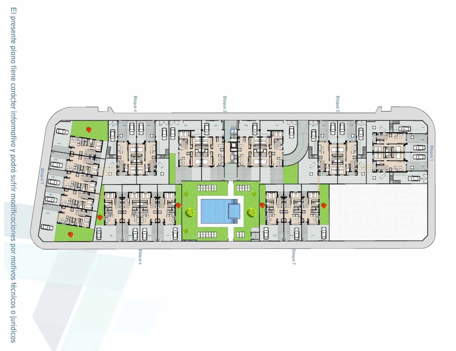 2 makuuhuone Bungalow myytävänä paikassa Torre de la Horadada mukana uima-altaan 
autotalli - 369 900 € (Ref: 9632488)