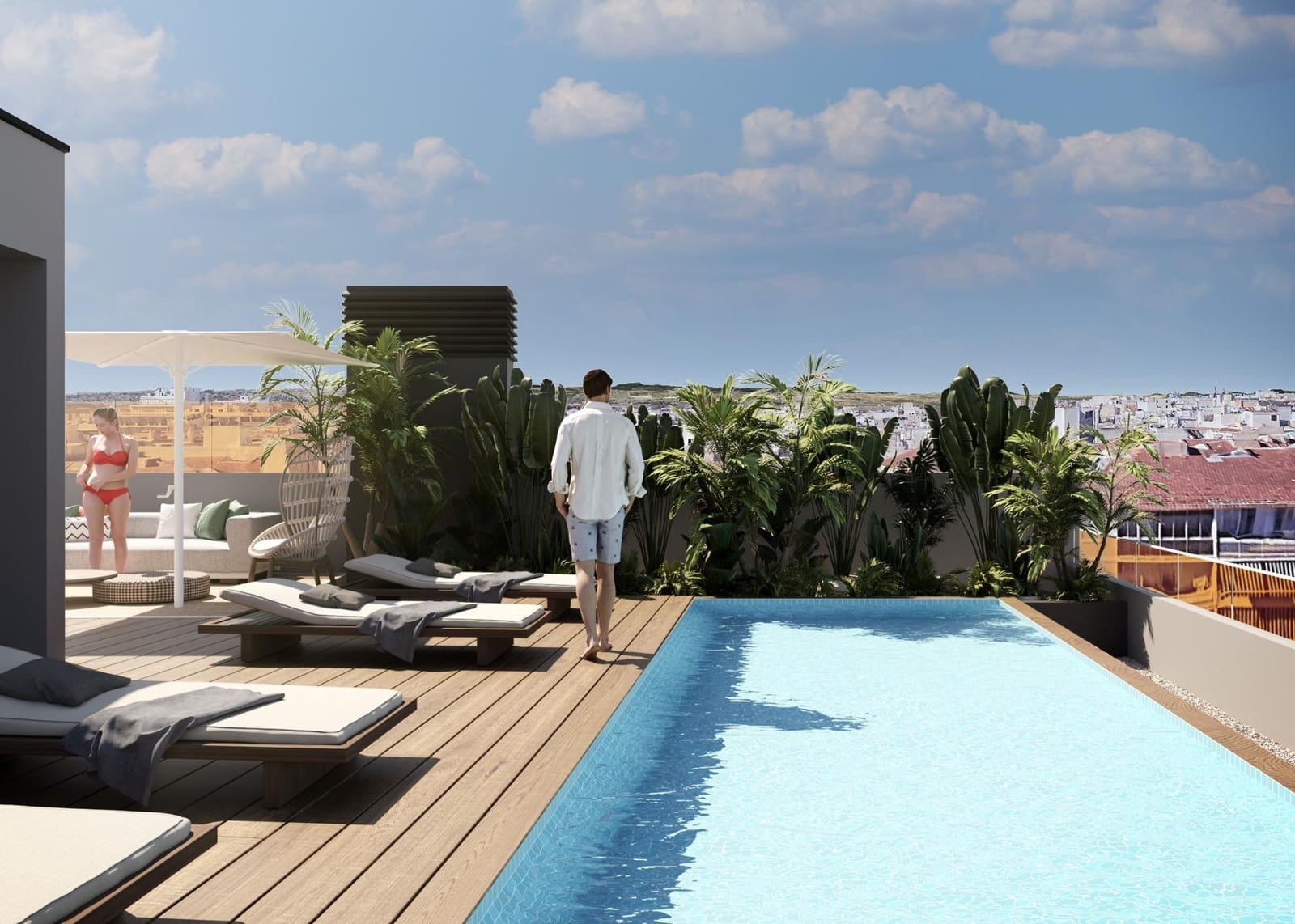 3 makuuhuone Kattohuoneisto myytävänä paikassa Torrevieja mukana uima-altaan - 440 000 € (Ref: 9638488)