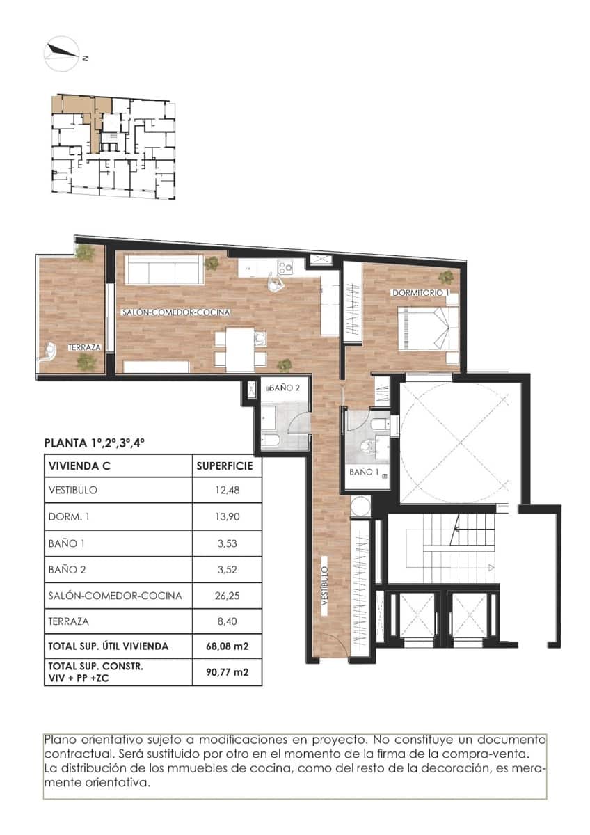 1 quarto Apartamento para venda em Torrevieja com piscina - 229 900 € (Ref: 9644119)
