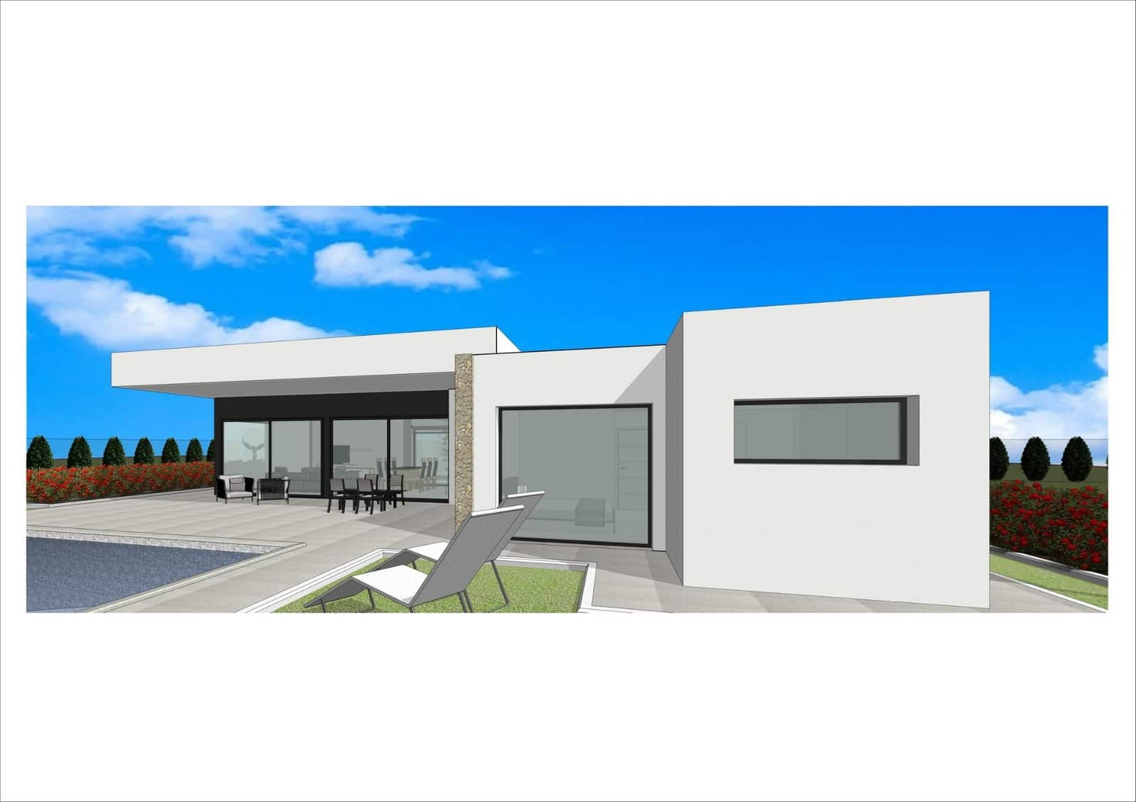 3 bedroom Villa for sale in Aspe with pool garage - € 452,000 (Ref: 9647045)