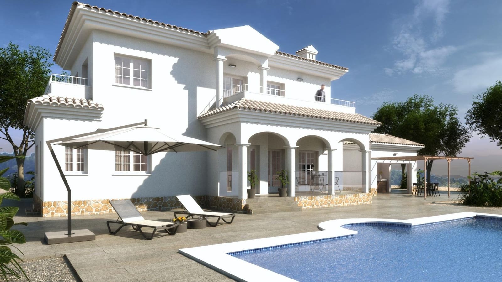 4 bedroom Villa for sale in Pinoso with pool garage - € 423,000 (Ref: 9653758)