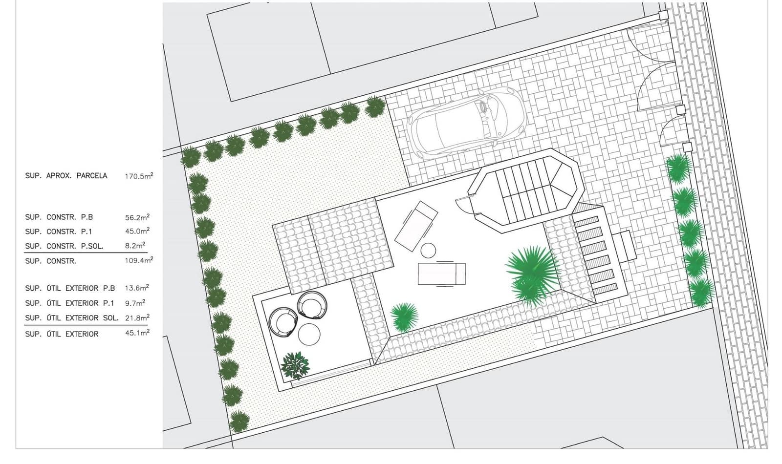 3 soverom Villa til salgs i San Fulgencio med svømmebasseng garasje - € 275 000 (Ref: 9657560)