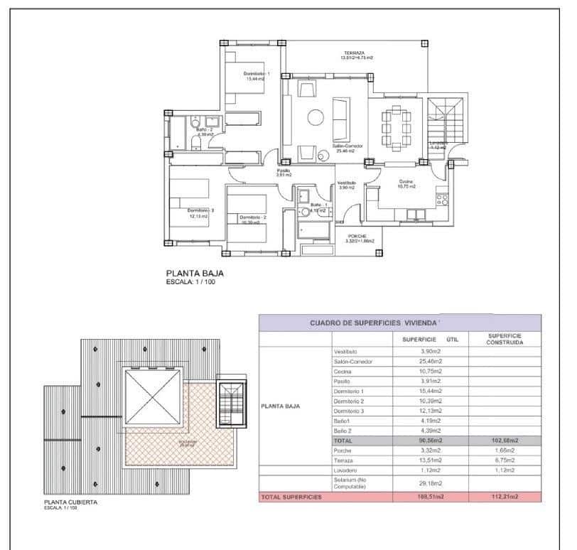 3 sovrum Villa till salu i Purias med garage - 375 000 € (Ref: 9657722)