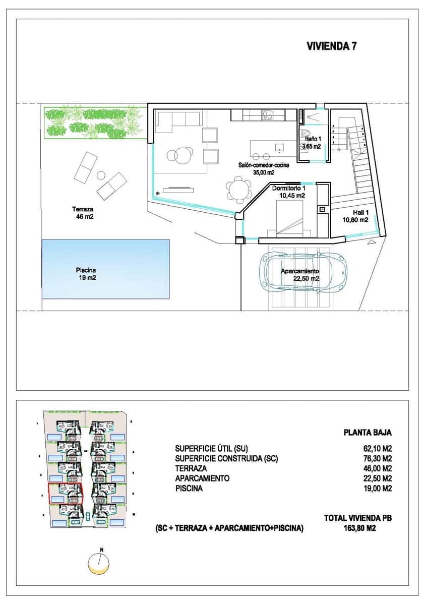 3 camera da letto Villa in vendita in Los Altos con piscina garage - 509.000 € (Rif: 9657810)