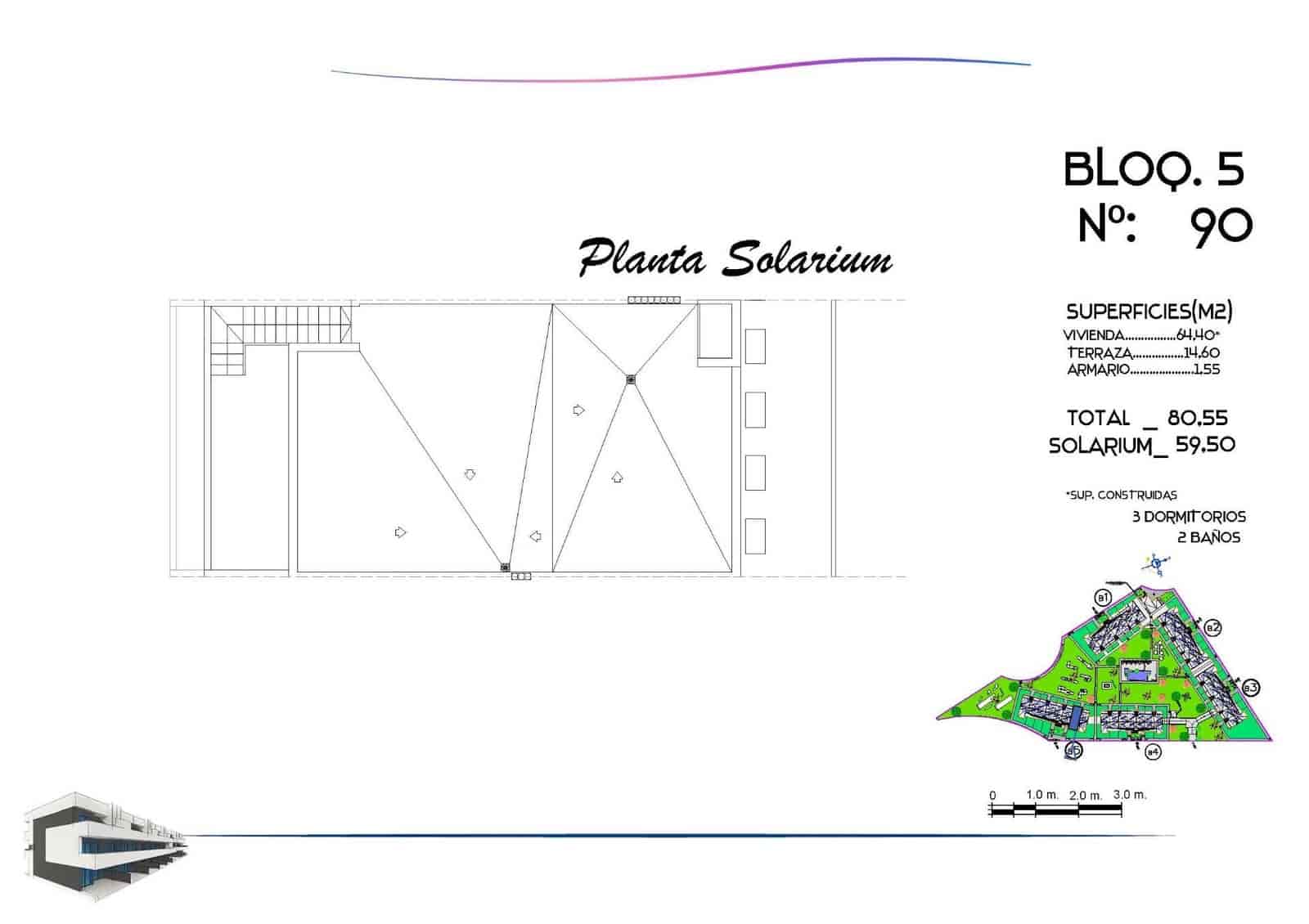 2 sovrum Takvåning till salu i El Raso med pool garage - 249 000 € (Ref: 9659991)