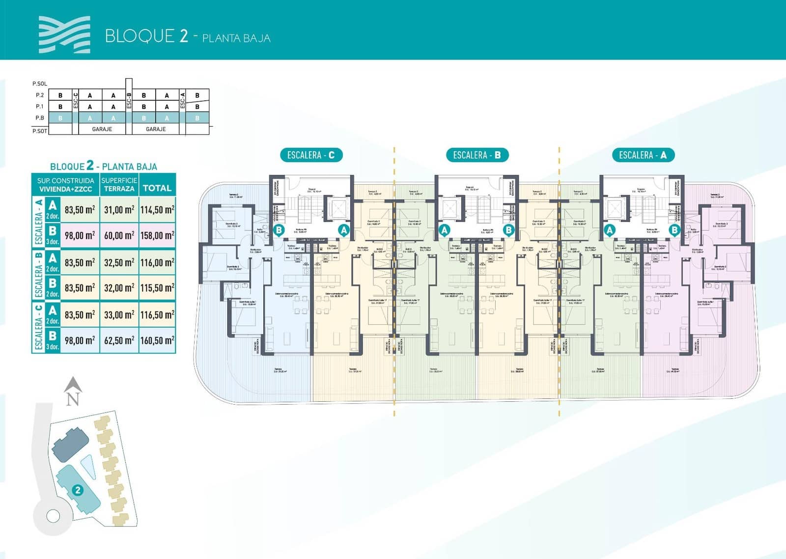 2 sovrum Lägenhet till salu i Los Alcazares med pool garage - 289 000 € (Ref: 9661175)