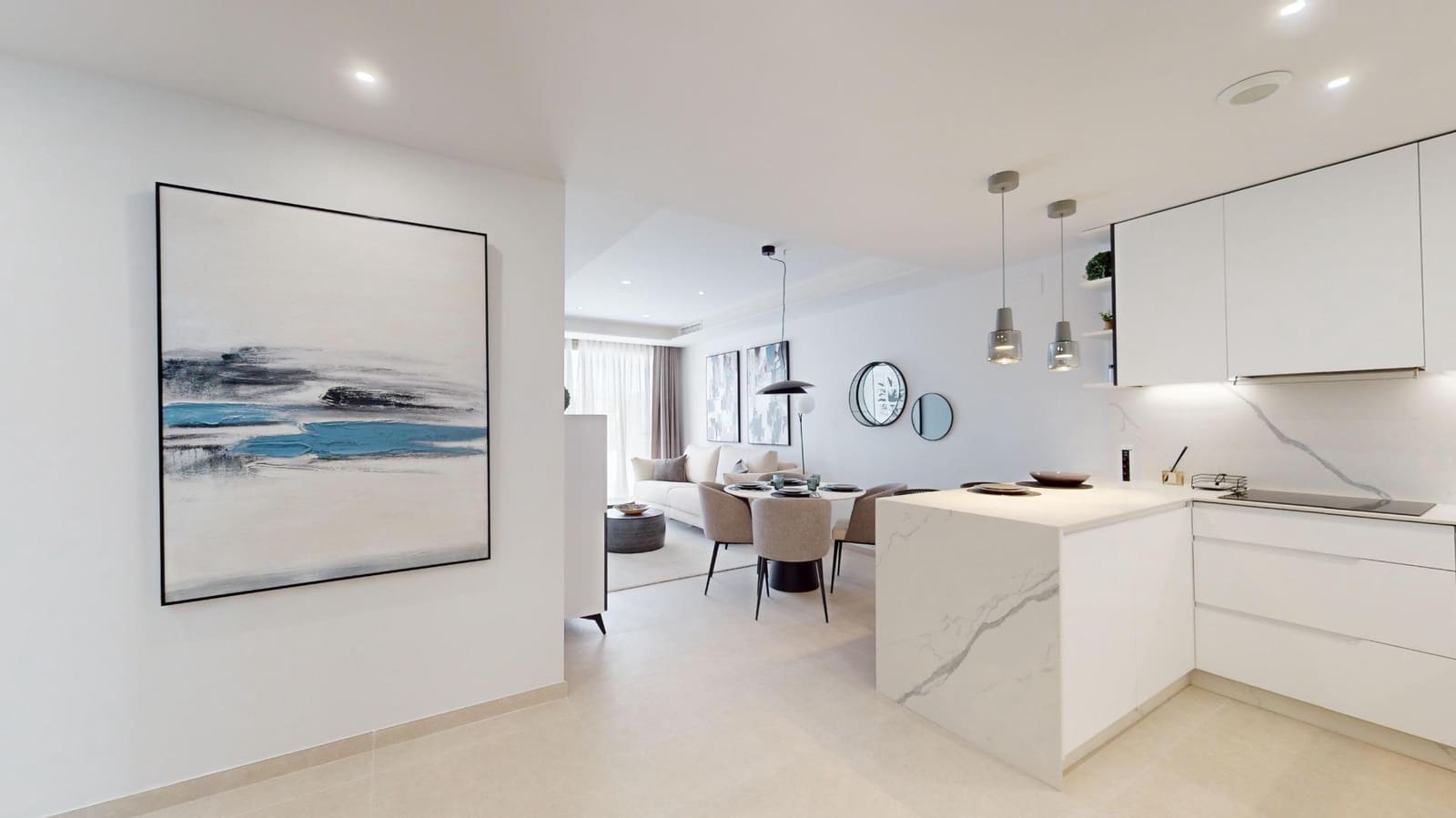 2 sovrum Takvåning till salu i Orihuela Costa med pool garage - 440 000 € (Ref: 9661301)