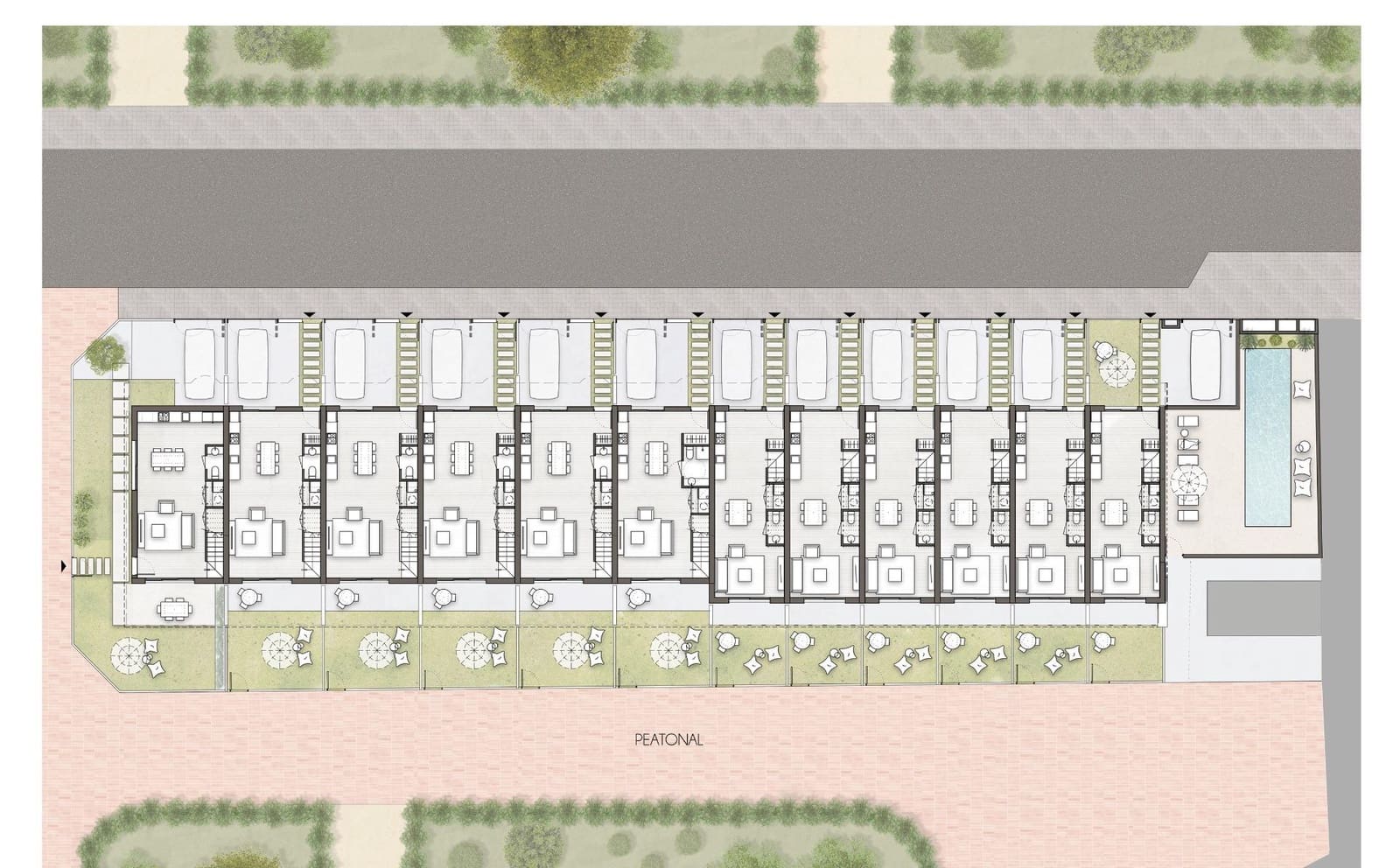 3 sypialnia Dom na sprzedaż w Pilar de la Horadada z basenem garażem - 339 900 € (Ref: 9661532)