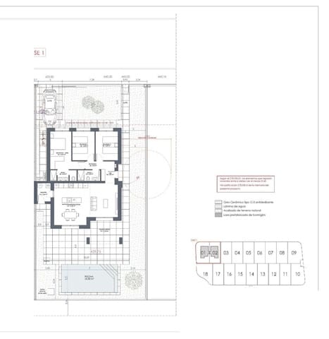 Chalet de 3 habitaciones en La Romana en venta con piscina garaje - 315.000 € (Ref: 9661593)