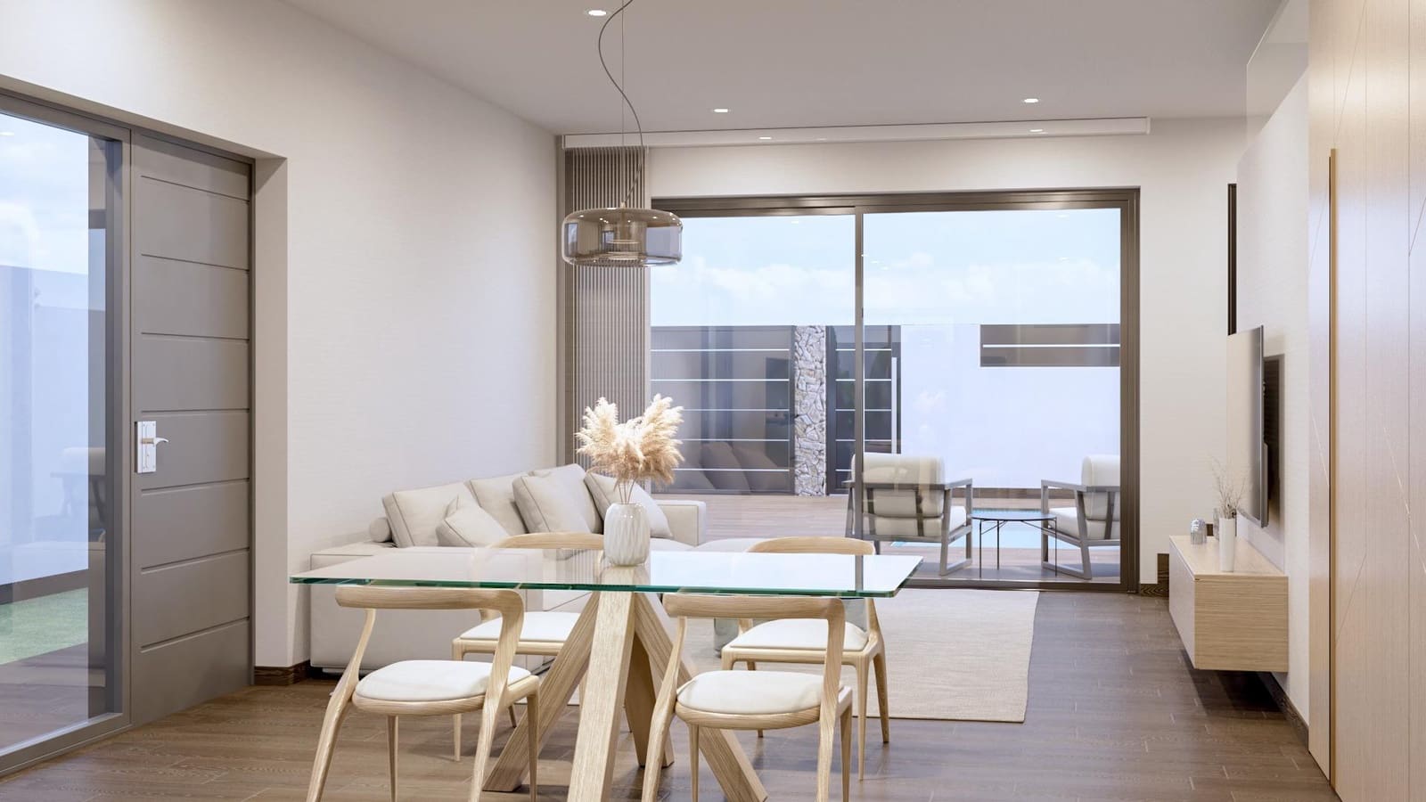 Chalet de 3 habitaciones en San Pedro del Pinatar en venta con piscina garaje - 479.900 € (Ref: 9664973)