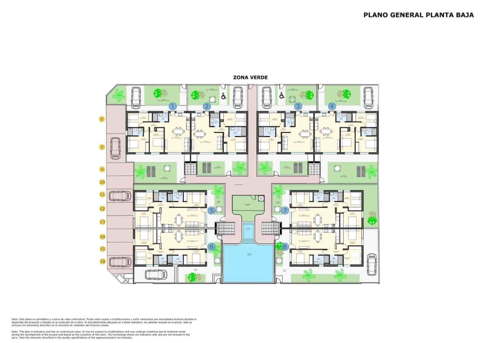 3 soveværelse Bungalow til salg i Pilar de la Horadada med swimmingpool garage - € 289.900 (Ref: 9665049)