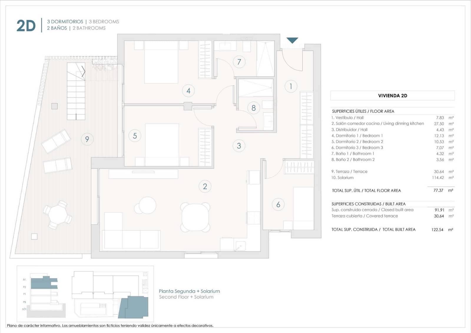 3 Zimmer Penthouse zu verkaufen in Benijofar mit Pool Garage - 410.000 € (Ref: 9668618)