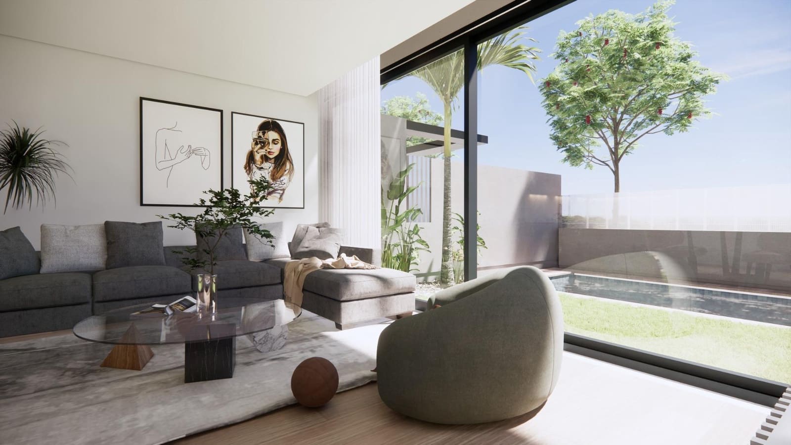 Chalet de 3 habitaciones en Torre-Pacheco en venta con piscina garaje - 515.500 € (Ref: 9668901)