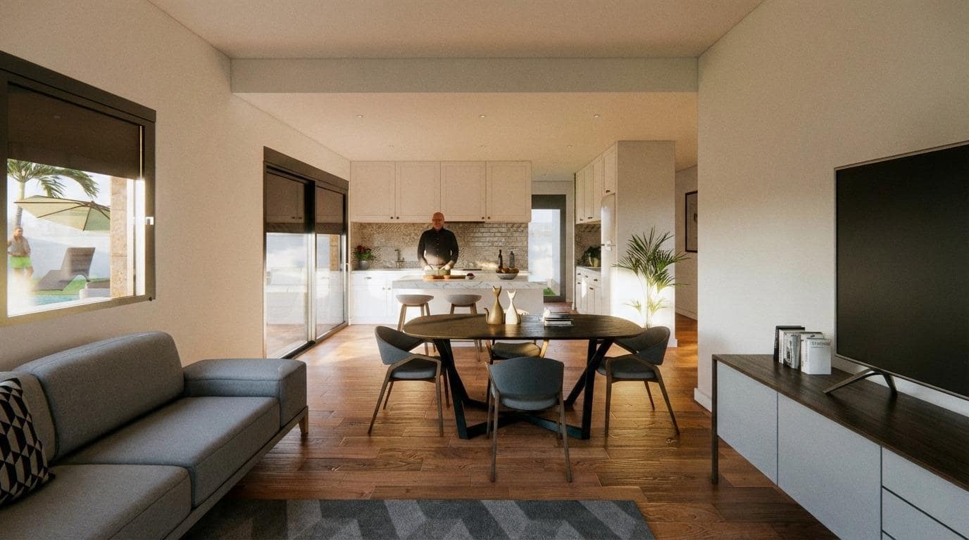 Chalet de 3 habitaciones en Jacarilla en venta con piscina - 495.000 € (Ref: 9671525)