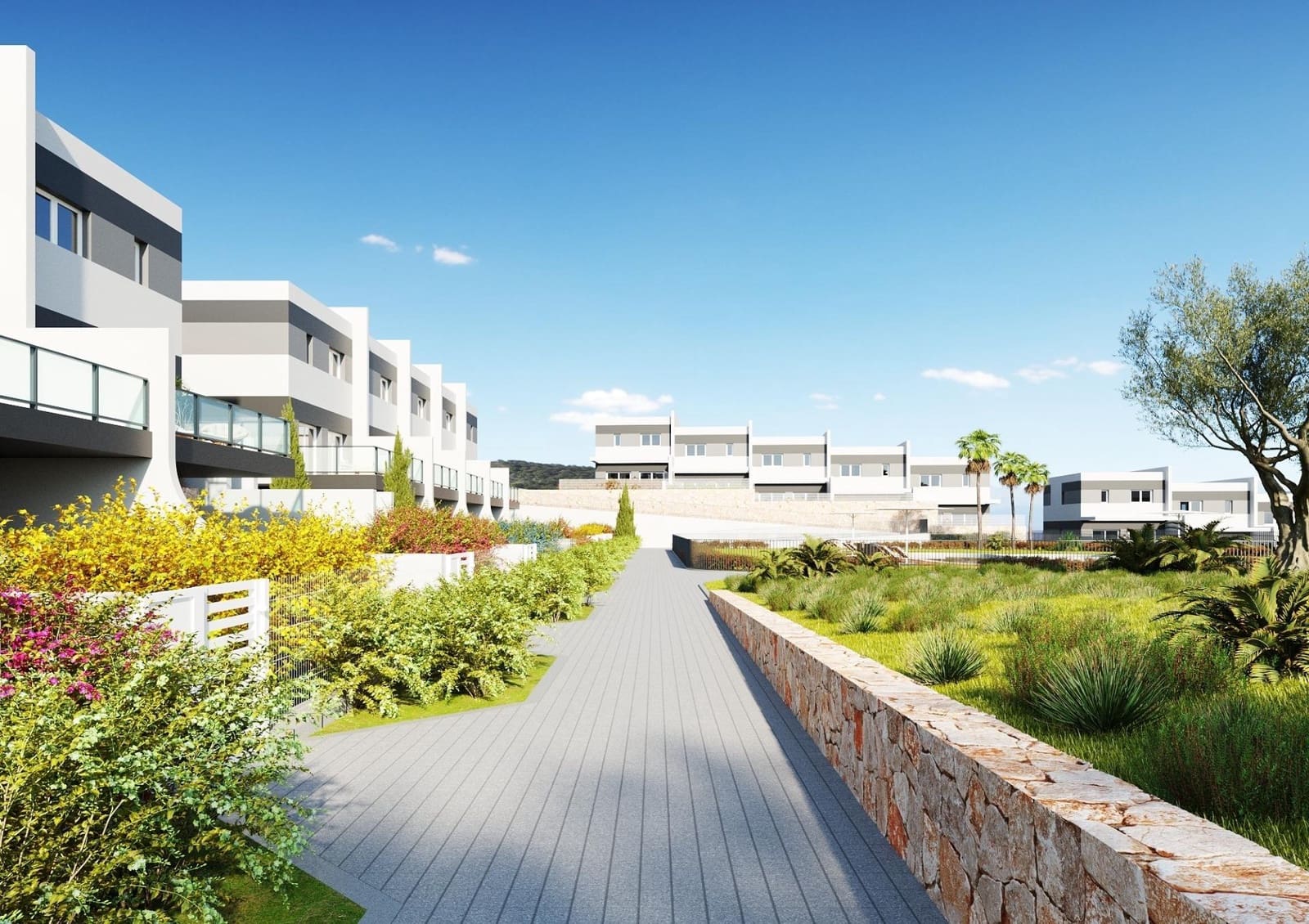 3 soveværelse Byhus til salg i Finestrat med swimmingpool garage - € 425.000 (Ref: 9675562)