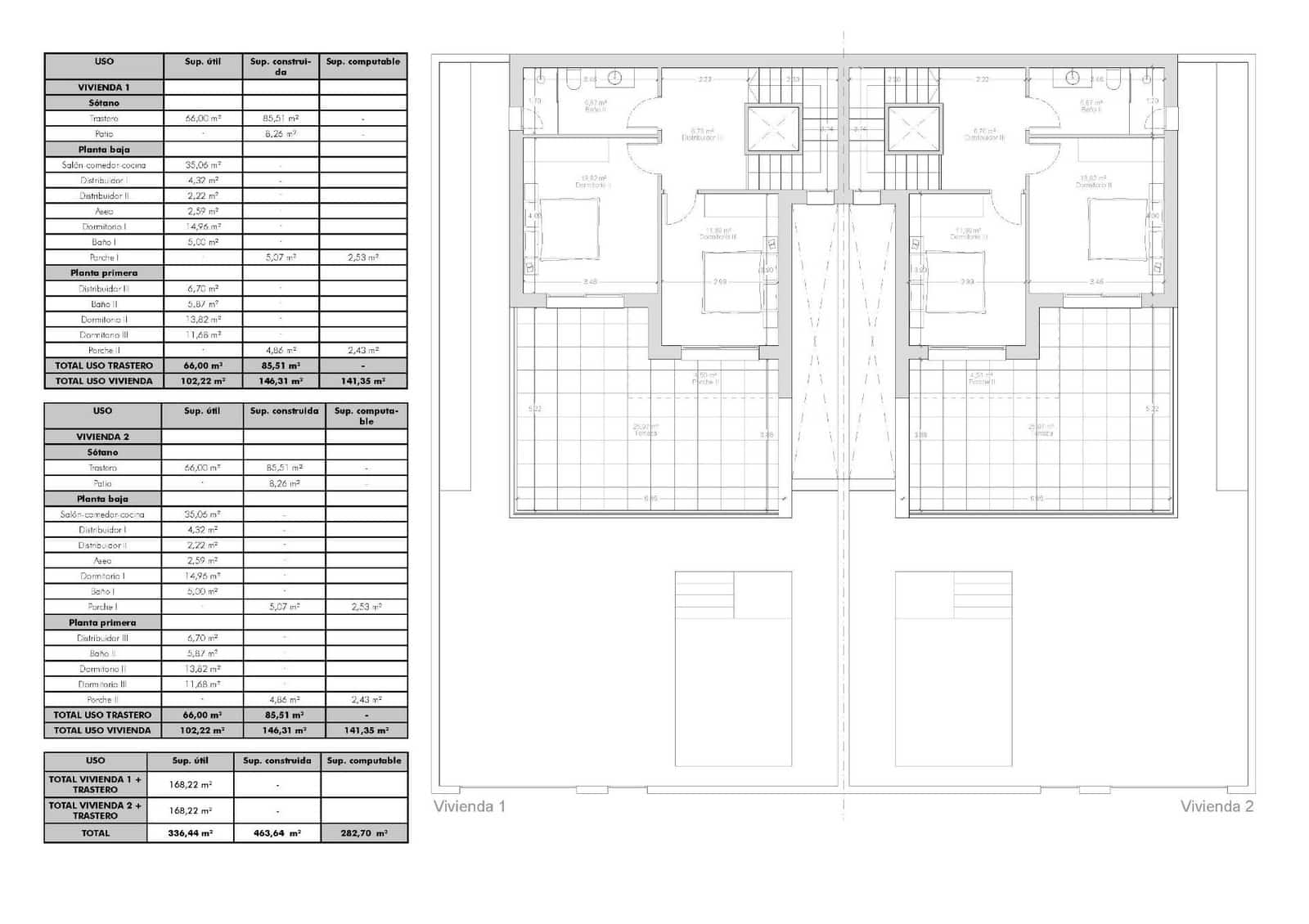 3 Zimmer Villa zu verkaufen in Benijofar mit Pool Garage - 515.000 € (Ref: 9678361)