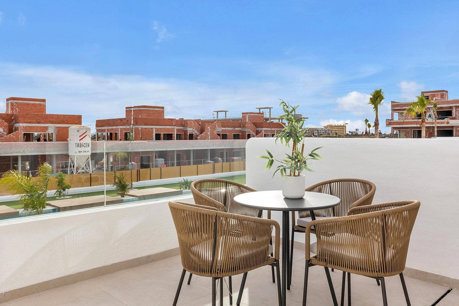 2 slaapkamer Penthouse te koop in Los Alcazares met zwembad garage - € 339.900 (Ref: 9678488)