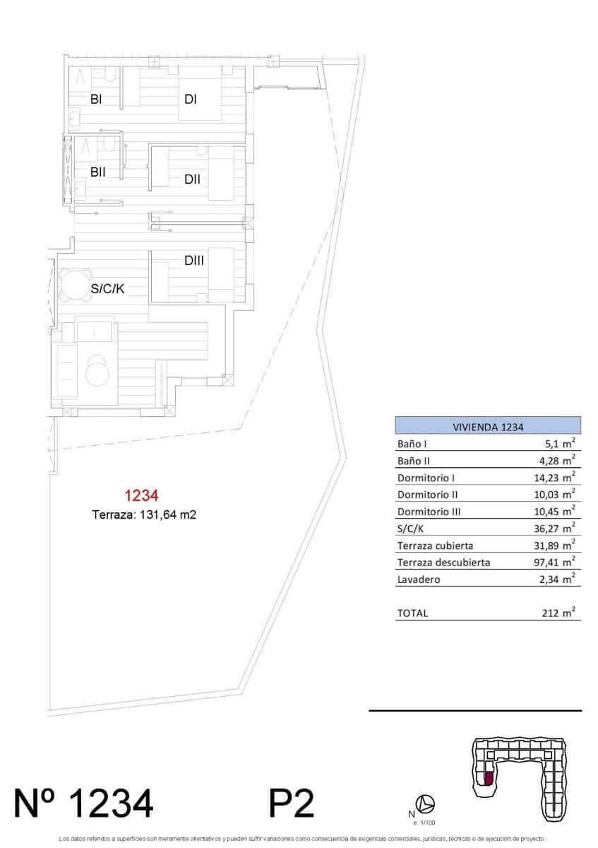 Apartamento de 3 habitaciones en San Miguel de Salinas en venta con piscina garaje - 329.900 € (Ref: 9678571)