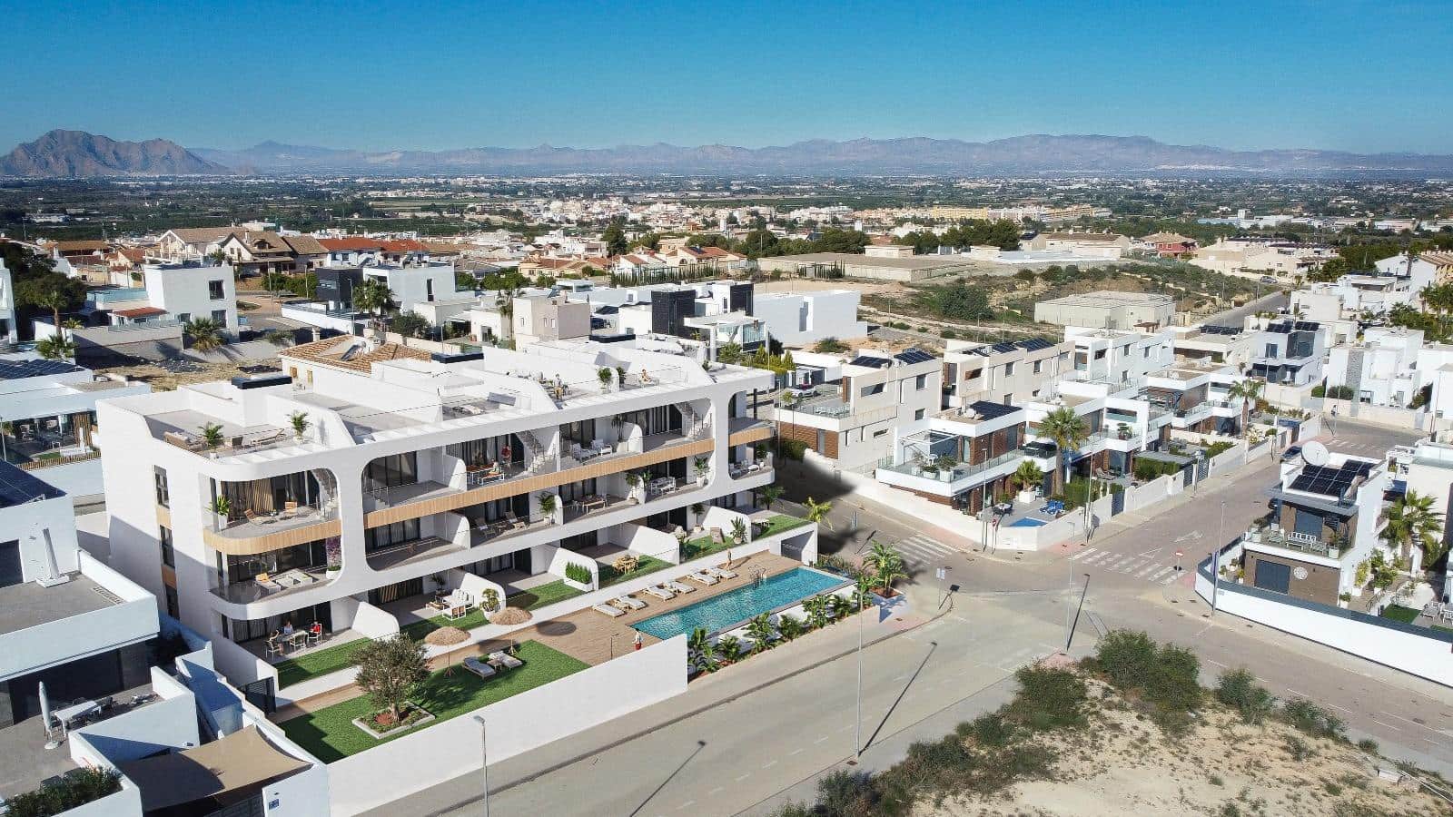 3 Zimmer Apartment zu verkaufen in Benijofar mit Pool Garage - 309.900 € (Ref: 9681658)