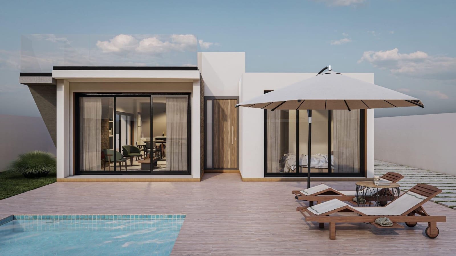 3 quarto Moradia para venda em Las Casicas com piscina garagem - 360 000 € (Ref: 9682074)