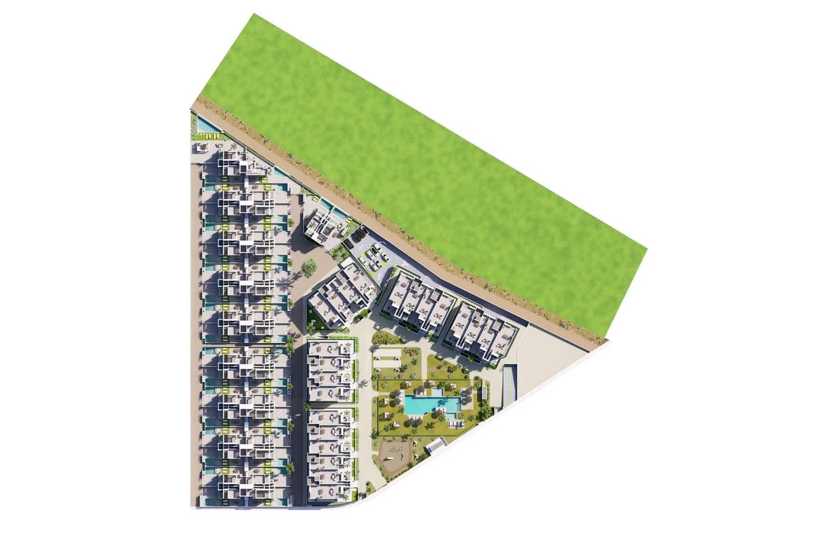 Apartamento de 2 habitaciones en Los Alcázares en venta con piscina garaje - 299.000 € (Ref: 9695740)