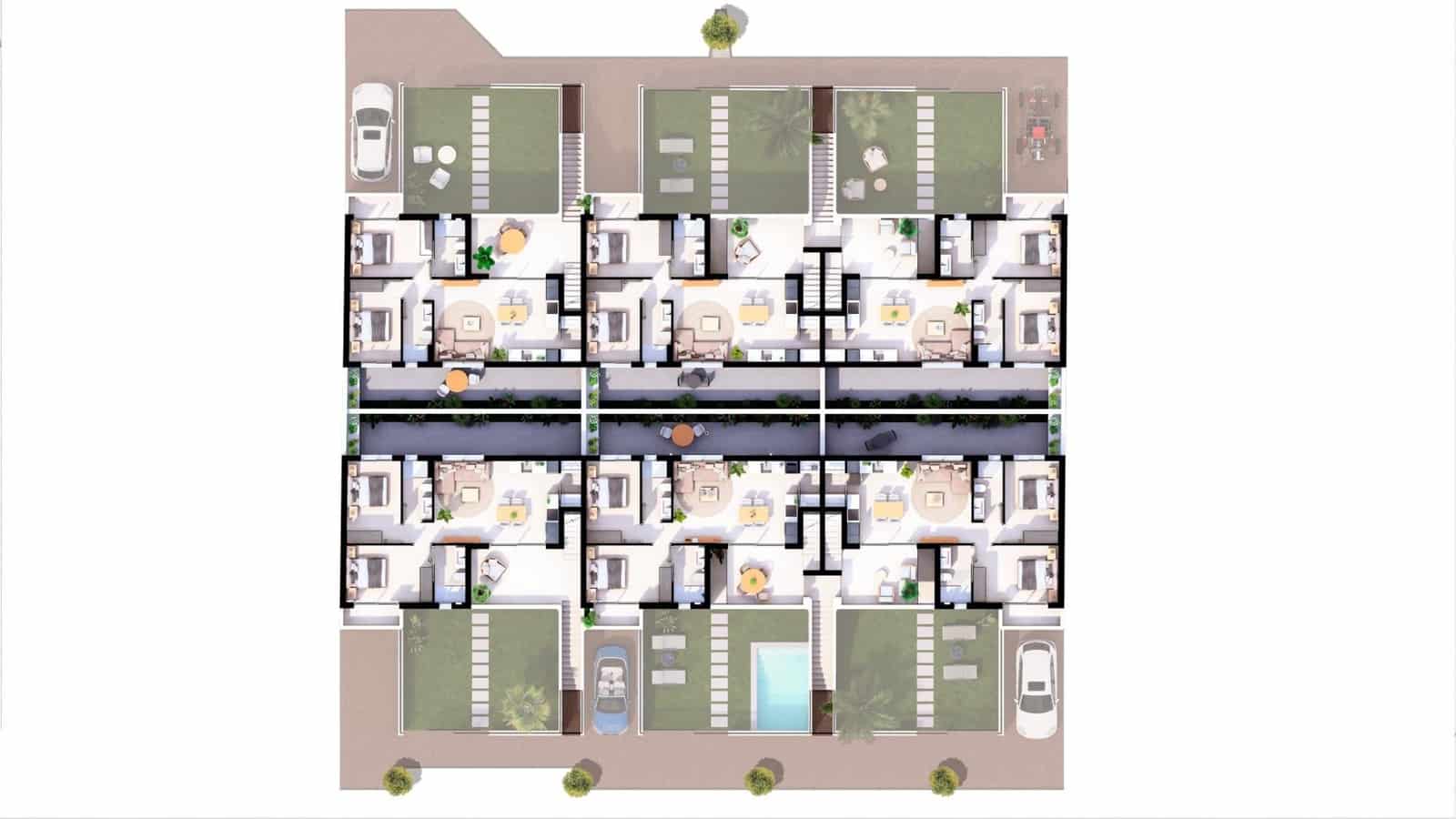 2 slaapkamer Bungalow te koop in Lo Pagan met zwembad garage - € 314.900 (Ref: 9695797)