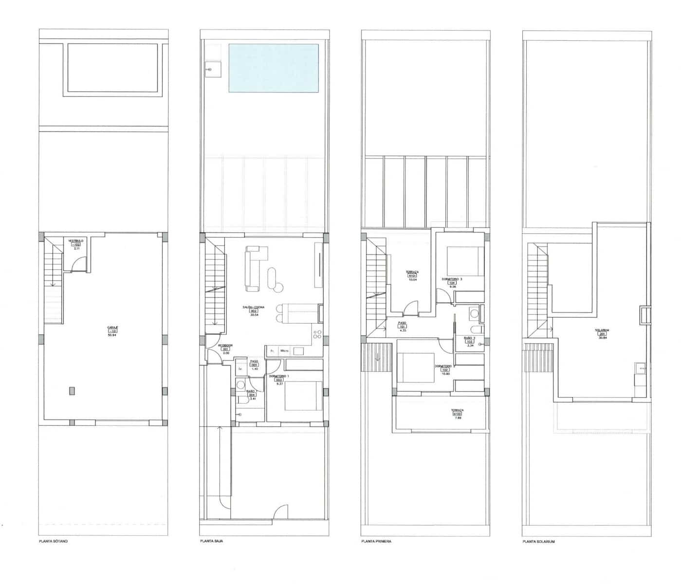 3 quarto Casa em Banda para venda em Los Alcazares com piscina - 350 000 € (Ref: 9697374)