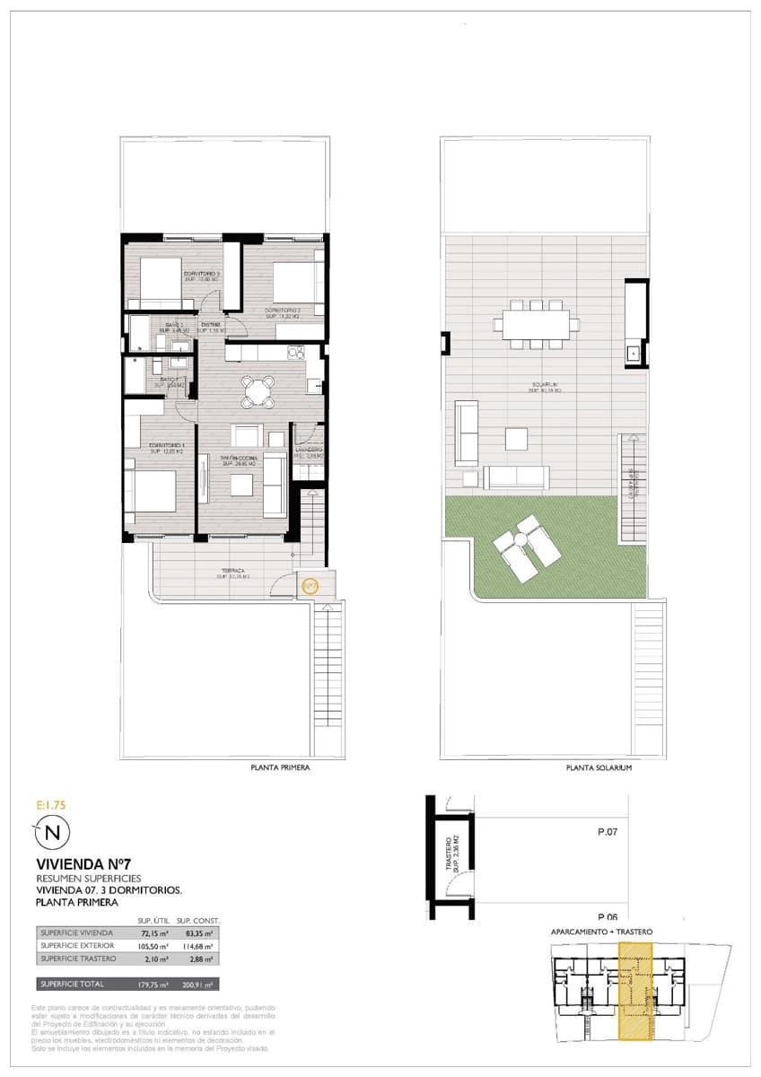 3 soveværelse Bungalow til salg i Los Cuarteros med swimmingpool - € 375.900 (Ref: 9723195)