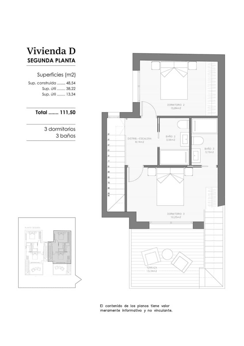 3 sypialnia Penthouse na sprzedaż w Benejuzar - 225 570 € (Ref: 9743255)