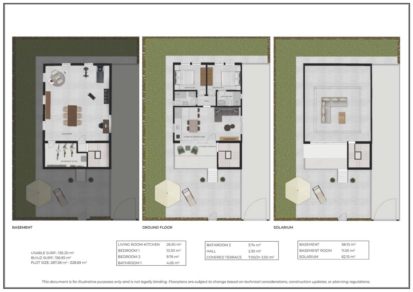 2 bedroom Villa for sale in Camposol with pool garage - € 289,000 (Ref: 9743419)