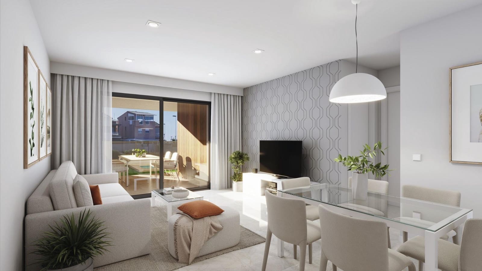 2 soveværelse Bungalow til salg i Puerto de Mazarron med swimmingpool garage - € 320.456 (Ref: 9744661)