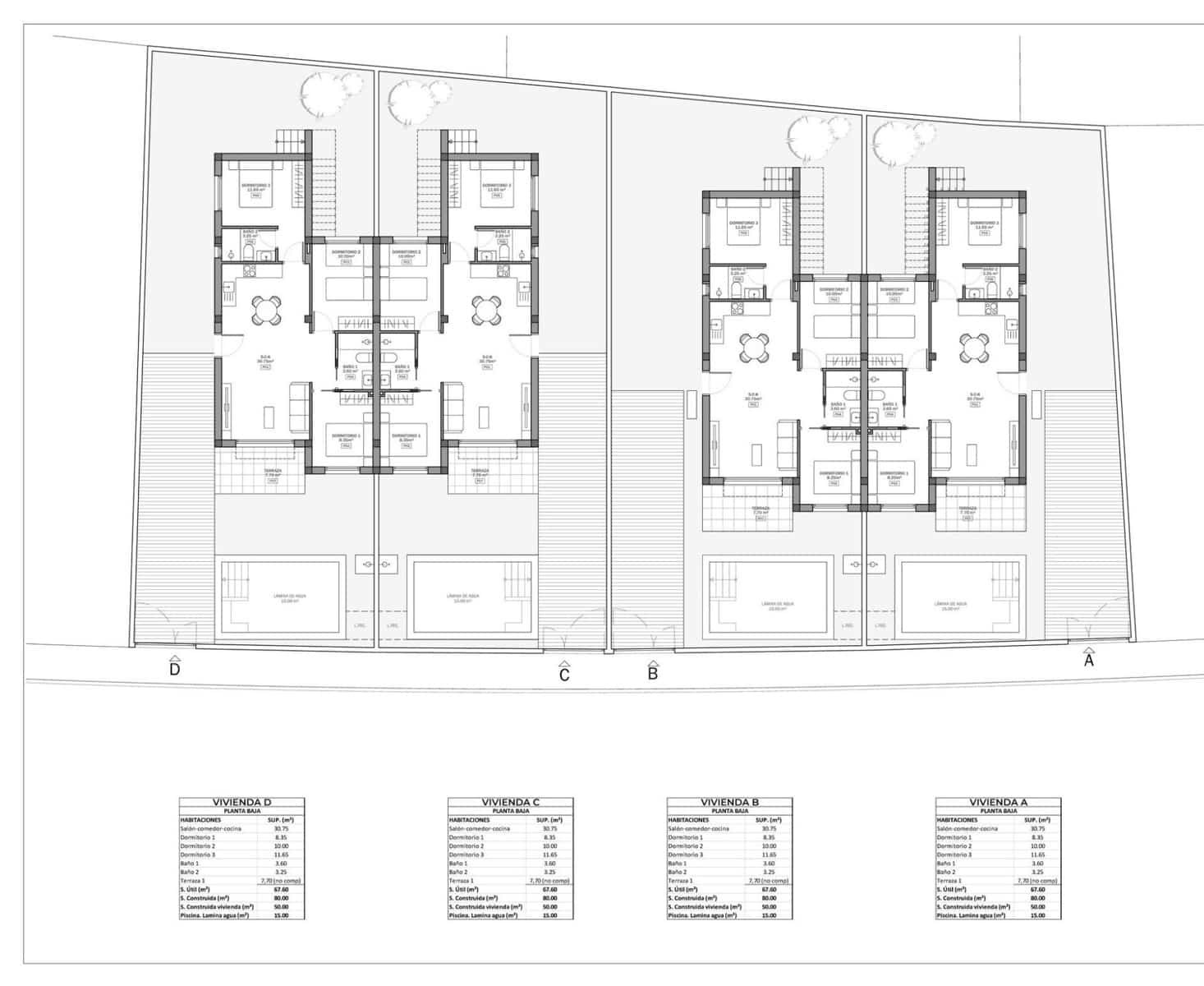 3 soveværelse Villa til salg i Mazarron med swimmingpool garage - € 249.900 (Ref: 9746004)