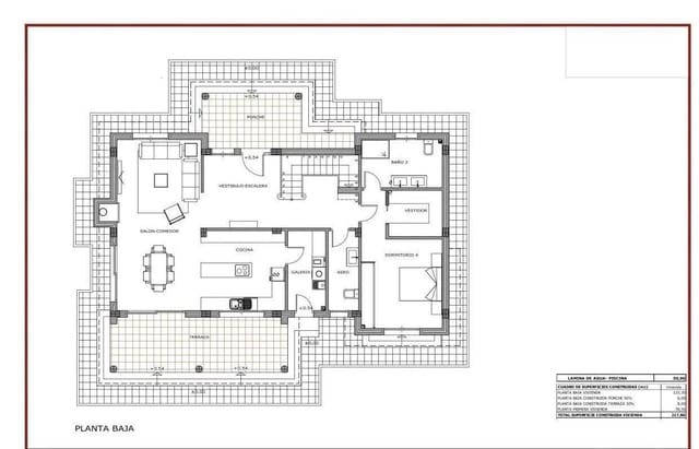 Chalet de 4 habitaciones en Pinoso en venta con piscina - 491.000 € (Ref: 9754978)