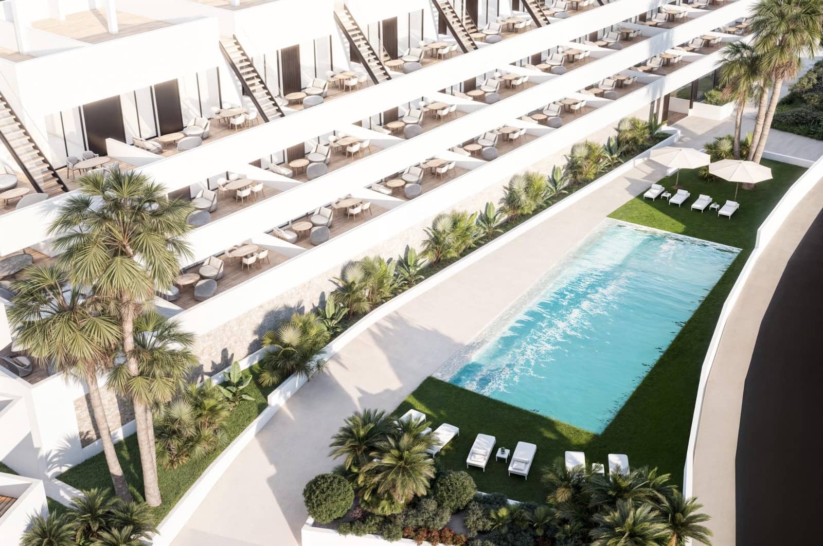 2 soverom Leilighet til salgs i Finestrat med svømmebasseng garasje - € 292 400 (Ref: 9762709)