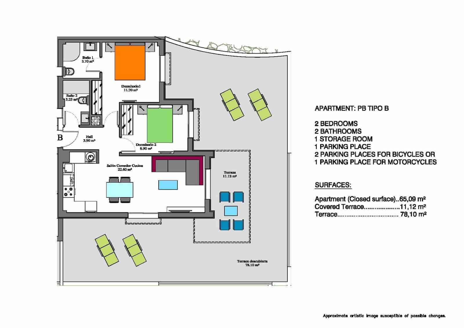 2 slaapkamer Appartement te koop in Filipinas met zwembad - € 283.000 (Ref: 9769330)