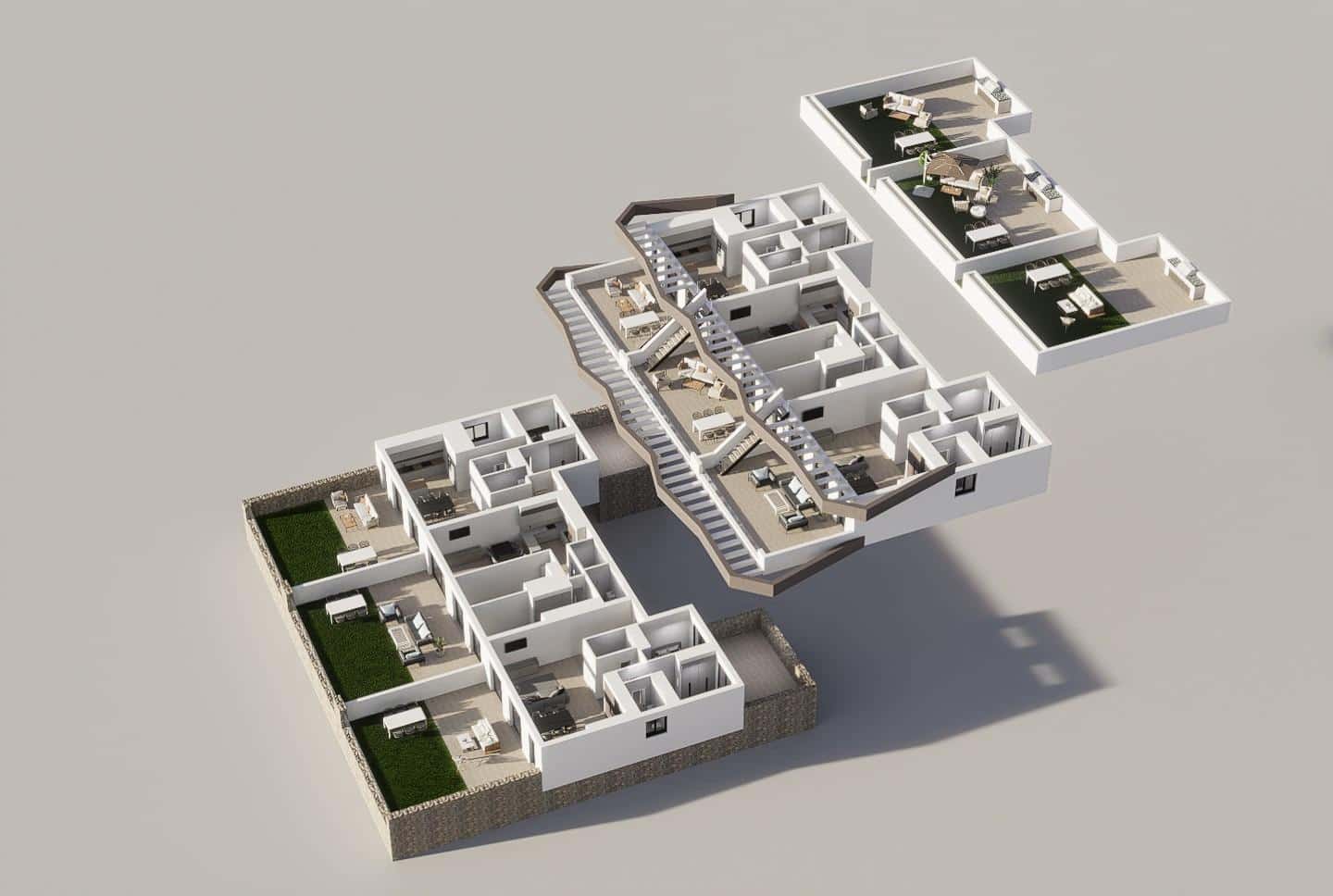 2 chambre Bungalow à vendre à Finestrat avec piscine garage - 432 400 € (Ref: 9779798)