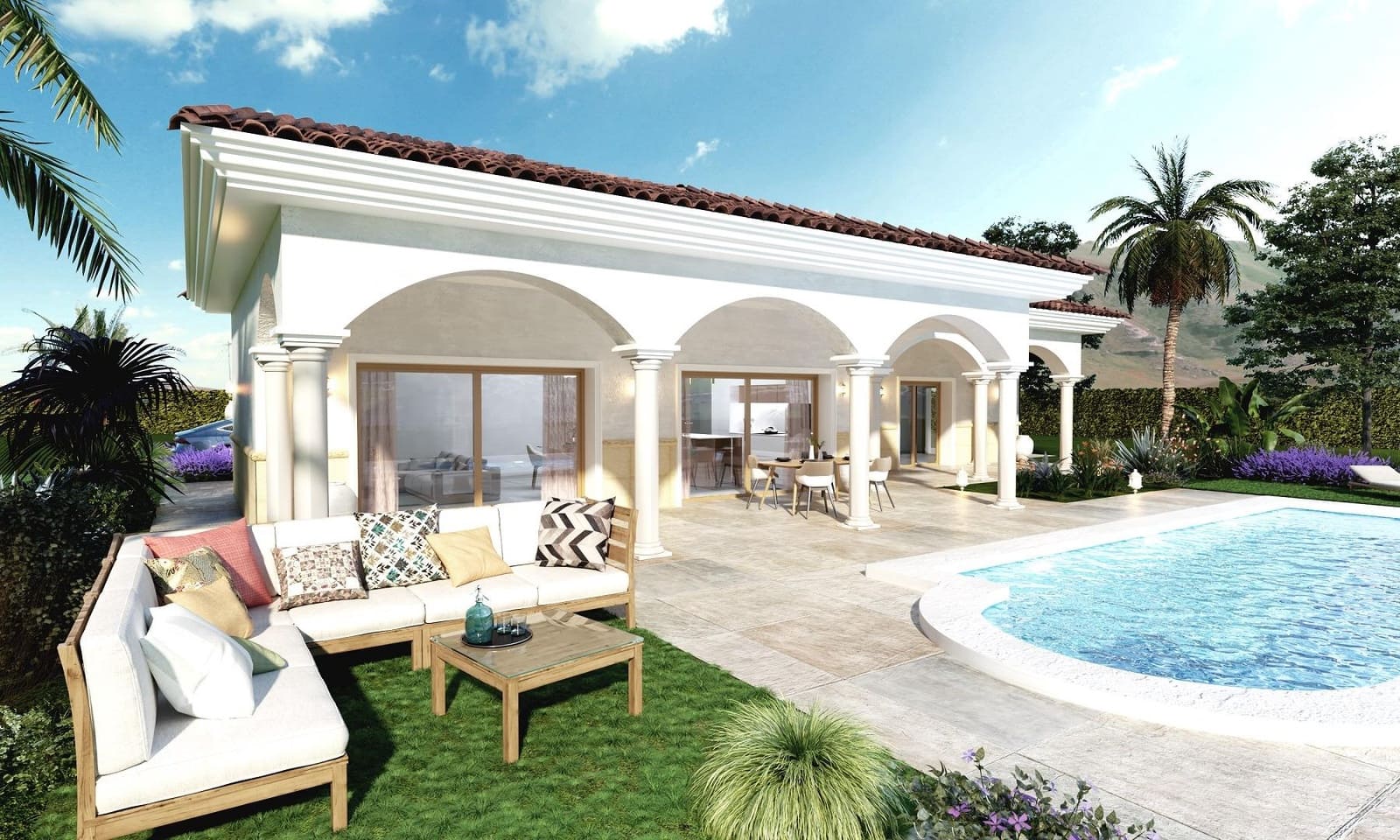 2 chambre Villa/Maison à vendre à Rodriguillo avec piscine - 369 500 € (Ref: 9781486)