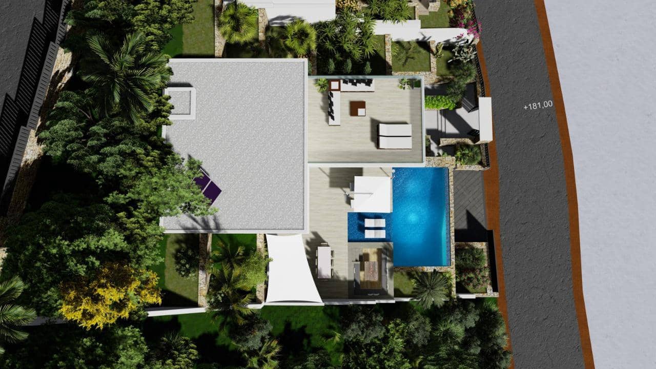 Chalet de 4 habitaciones en Calpe / Calp en venta con piscina - 1.550.000 € (Ref: 9781970)