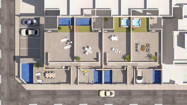 2 slaapkamer Bungalow te koop in Los Peñascos - El Salero - Los Imbernones, San Pedro del Pinatar met garage - € 319.900 (Ref: 9786067)