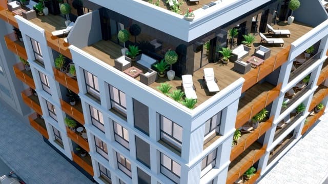 2 soveværelse Penthouse til salg i Parque de las Naciones, Torrevieja med swimmingpool - € 349.000 (Ref: 9786146)