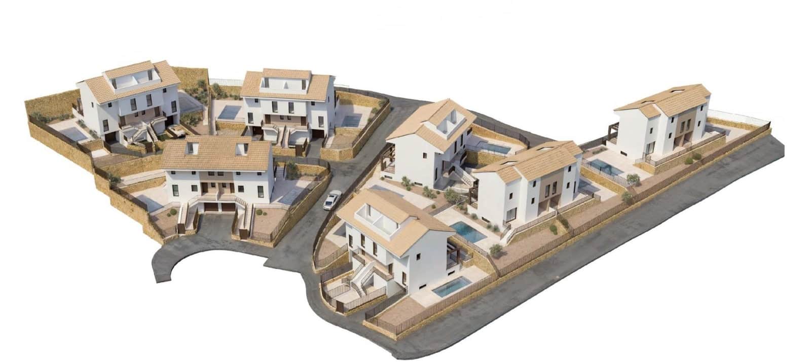 3 soveværelse Villa til salg i La Nucia med swimmingpool garage - € 594.000 (Ref: 9786550)