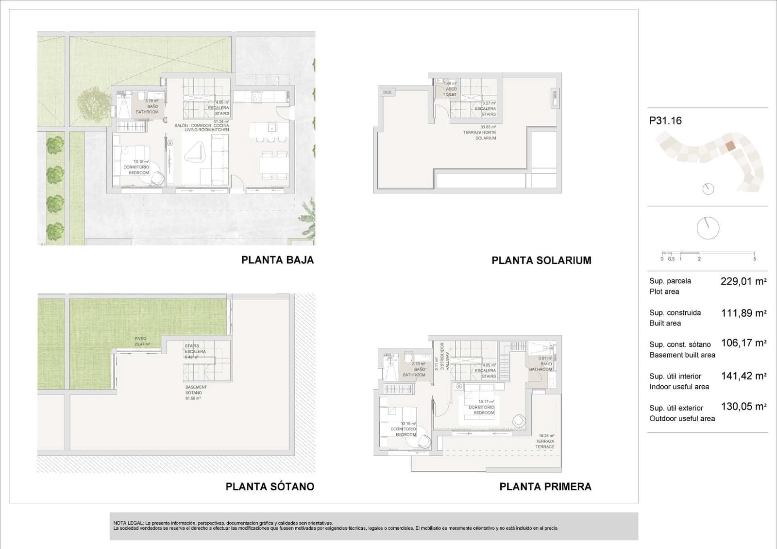 3 soveværelse Villa til salg i Torre-Pacheco med swimmingpool garage - € 695.000 (Ref: 9786612)