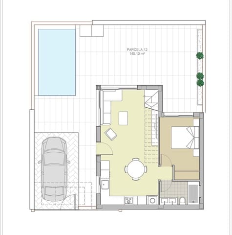 3 bedroom Villa for sale in Vistabella, Orihuela with pool garage - € 384,900 (Ref: 9803235)