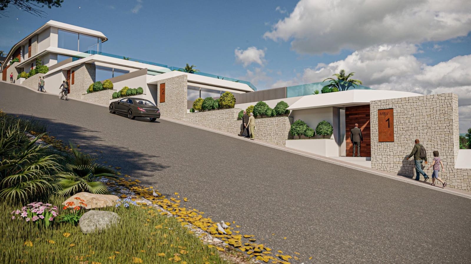 3 sovrum Lägenhet till salu i Calpe / Calp med pool - 1 200 000 € (Ref: 9803667)