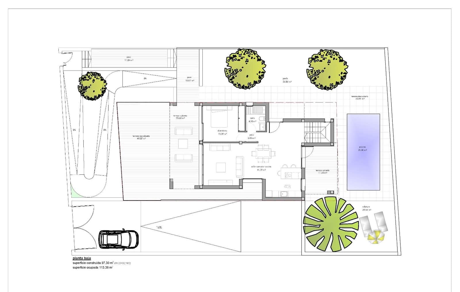 4 soverom Villa til salgs i La Manga Club med svømmebasseng garasje - € 840 000 (Ref: 9827193)