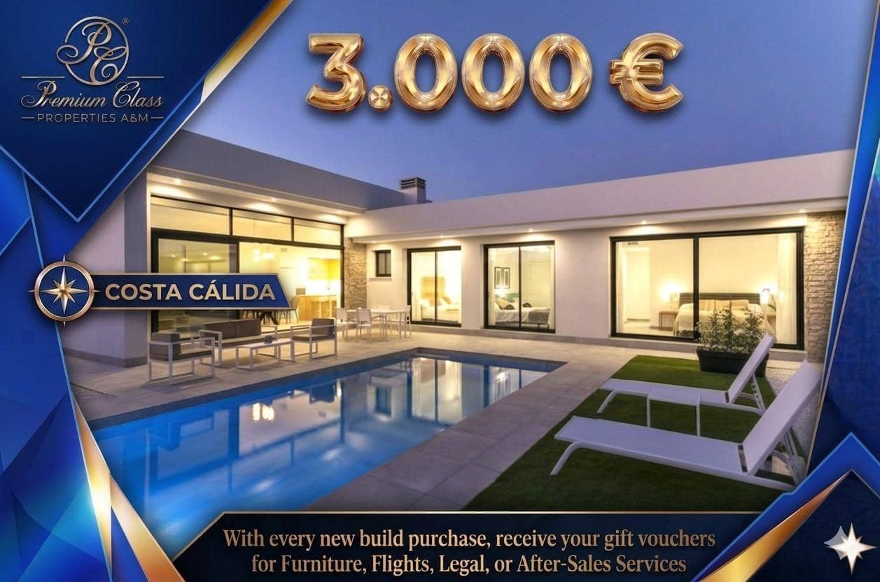 3 bedroom Villa for sale in Calasparra with pool - € 355,000 (Ref: 9827197)