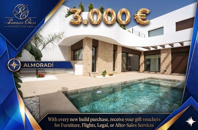 4 chambre Villa/Maison à vendre à Heredades, Almoradí - 465 000 € (Ref: 9827200)